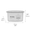 3pcs/pack Dehumidification Box Desiccant Moisture Damp Absorber Anti-mildew Room