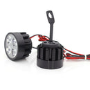 10V-85V 12W Motorcycle E-bike Headlight LED Mirror Light Spot Fog Lamp  Z