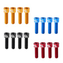 16 Pieces CNC Aluminum Alloy M5x17mm  Handlebar Screw Stem Bolts