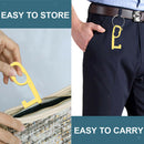 Set Of 2 Hand Alloy Metal No Touch Door Opener Safety Elevator Handle Key