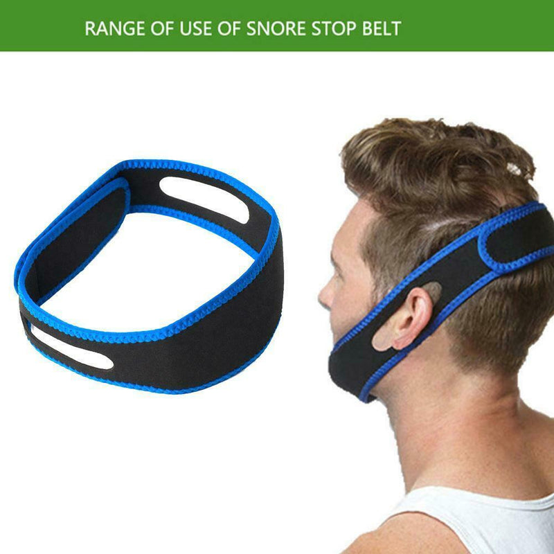 Sleep Apnea Solution Strap CPAP Anti Snore Sleep Thin Face Band Stop Snorin