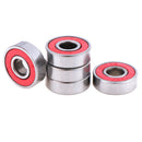 5Pcs Red ABEC-7 608RS Skateboard Roller Sealed Ball Bearings 8x22x7mm PTAUJC3C