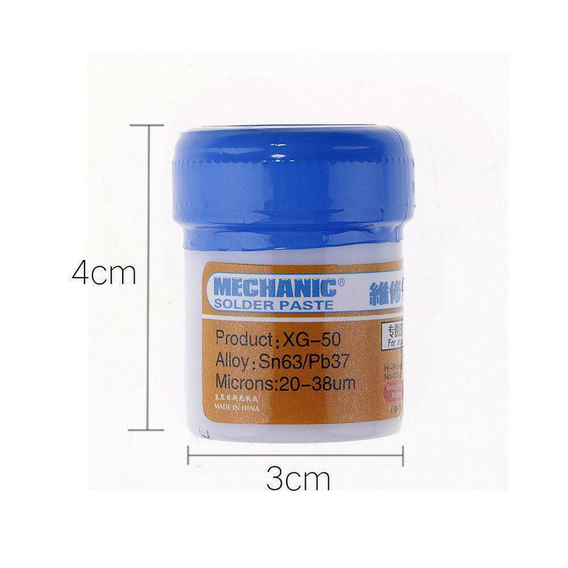 XG-50 42g Repair Solder Welding Mechanic Flux Paste Grease Sn63 Pb37 25-45um AU