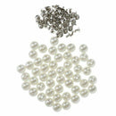 50 Pcs Beads Buttons Rivets Nails For Bag Jeans Decoration DIY Crafts - 10  Y2K6