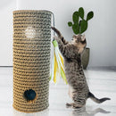 2 In 1 Creative Corrugated Cat Grabbing Pole Cat Grabbing Board InteractiveSEAU