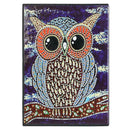 DIY Owl Special Shaped Diamond Painting 50 Pages A5 Sketchbook Drawing Book