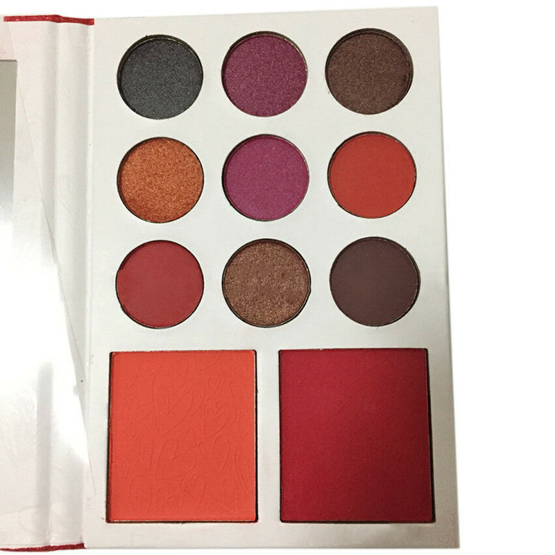 Pro 9Colors Eye Shadow 2Color Blush Makeup Shimmer Matte Palette Set