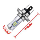 H4 Motorcycle 3030 21SMD Led Headlight Head Light Lamp Bulb 1200LM White 21 X5I9