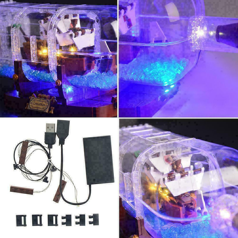Creative LED Light Up Kit For LEGO Ship In The Boat S W4N8 Lighting Bricks Q7H4