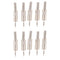 10x Replacement 2.5mm Stereo TRS Male Plug Audio Jack Connector
