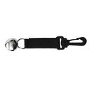 Nylon Key Ring Holder Carabiner Clip  Molle Hook With Bell