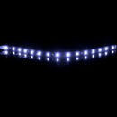 2* 12 LEDs 30cm 5050 SMD Flexible LED Strip Light 12V Car Decor Waterproof White