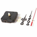 Quartz Movement Mechanism Silent Clock Black and Red Hands DIY Part Kit Tool^