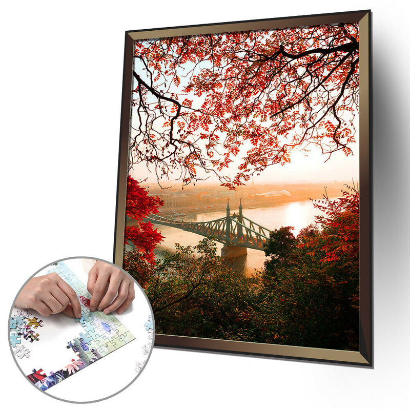 1000 Pieces Adults Kids Paper Jigsaw Puzzles Overlook Assembling Picture