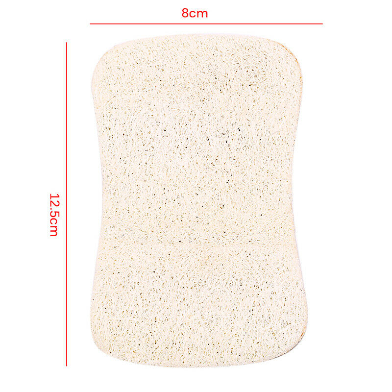 Helpful loofah dish towel absorbant sponge dish cloths anti-oil kitchen tools Kw