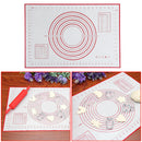 Silicone large plate rolling table pad thickening baking dough noodle mat