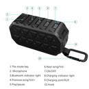 Outdoor Ipx6 Waterproof Wireless V4.2 Bluetooth Speaker Dustproof Loudspeak