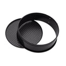 Non-stick Lock Buckle Bottom Cake Mold Round Carbon Steel Spring Form P QRA