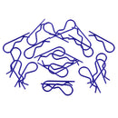 20pcs/set RC Car R-Pins fit 1/10 1/12 1/16 1/18 RC Car Truggy Accessory Blue