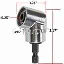 7pcs 1/4 Inch Hex Shank Self Centering Hinge Drill Bits + 1pc 105 Degree Ri L8L4