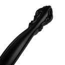 2x  Matte Black Cabinet Door Handle Drawer Closet Dresser Bin Pull Knob Hardware