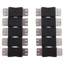 10pcs USB 2.0 Type A Female F/F Adapter Coupler Changer Connector Extender
