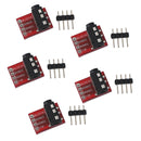 5Pcs TRRS 3.5mm Jack Breakout Board Headset Stereo Socket Extension Module