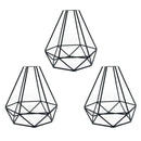 Metal Cage Industrial Wire Frame Pendant Light Loft Ceiling Lamp Shade Black