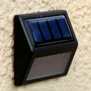 6 LED Solar Powered Wall Light Outdoor Garden Wall Fence Pathway Security Lamp