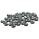 50 spacer metal 6mm metal beads spacer beads rhinestone Y9Y1