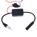 DC 10~15V FM 88-108MHz Auto Car Antenna Signal Amp Booster Radio Amplifier