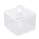 Makeup Organizer Bathroom Storage Cotton Buds Dispenzer Cotton Swabs Holder J2J9