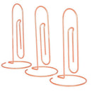 3 Packs Office Memo Holder Stand Table Place Cards Holders Menu Clips, Rose A7I9