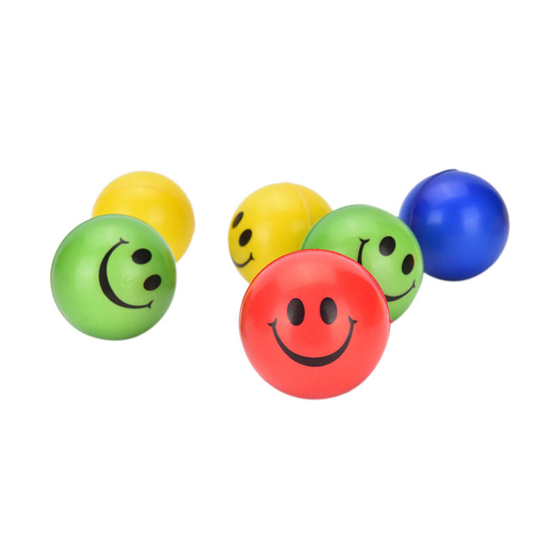 6.3 Squeeze Ball Smile Face Hand Wrist Exercise Stress Relief Venting Bal VGTEUS