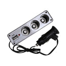 3 Way Car Cigarette Lighter Socket Splitter Charger Power Adapter+USB DC 12