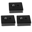 Black Quick Release Plate Connector for Weifeng Tripod 330A E147 40x42mm