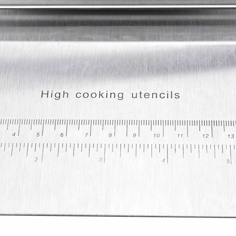6PCS Stainless Steel Smoother Edge Cake Scraper Kitchen Flour Pastry tool