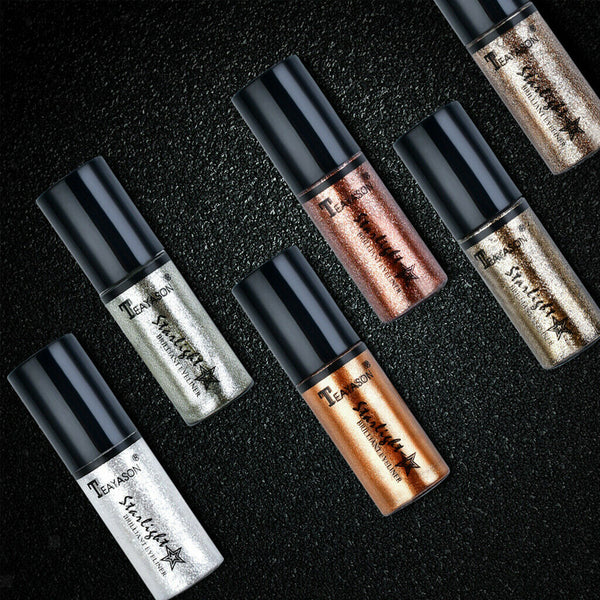 6 Colors Shimmering Pearlized Liquid Eyeshadow Set Eye Shadow Shade For Face