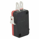 5 pcs black and red plastic metal V-15-1C25 15A 1 / 2HP 125 / 250VAC 0.6A 1