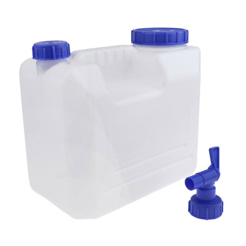 Portable 10 Litre Water Container with Spigot, Water Jerry Can Bucket for