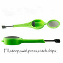 New Infuser Loose Leaf Strainer Herbal Spice Silicone Diffuser E0W4