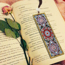DIY Special Shaped Diamond Painting Leather Tassel Bookmark Creative Gift