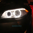2Pcs 80mm Car LED Lights COB Angel Eyes Circle White Fog Driving Lamp
