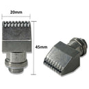 Large Width Diameter Nozzle 20Mm Special Hot Melt Glue Nozzle,Aluminium Noz