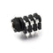 5PCS 6.35mm(1/4") 6Pin Female Stereo Jack Socket Panel PCB Welding FNBX
