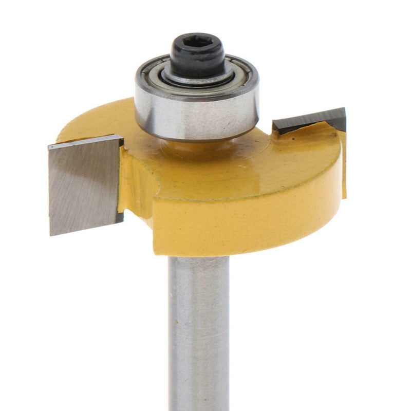 2" Height x 3/8" Diameter Flush Trim Router Bit - 1/4" Shank