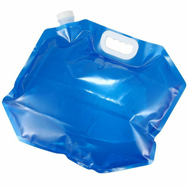 Foldable water can 10 liters blue F9R3