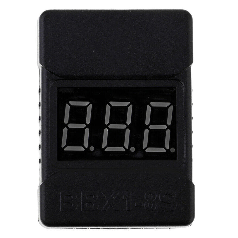 RC LiPo Battery Checker RC 1-8S Battery Tester Low Voltage Buzzer Alarm
