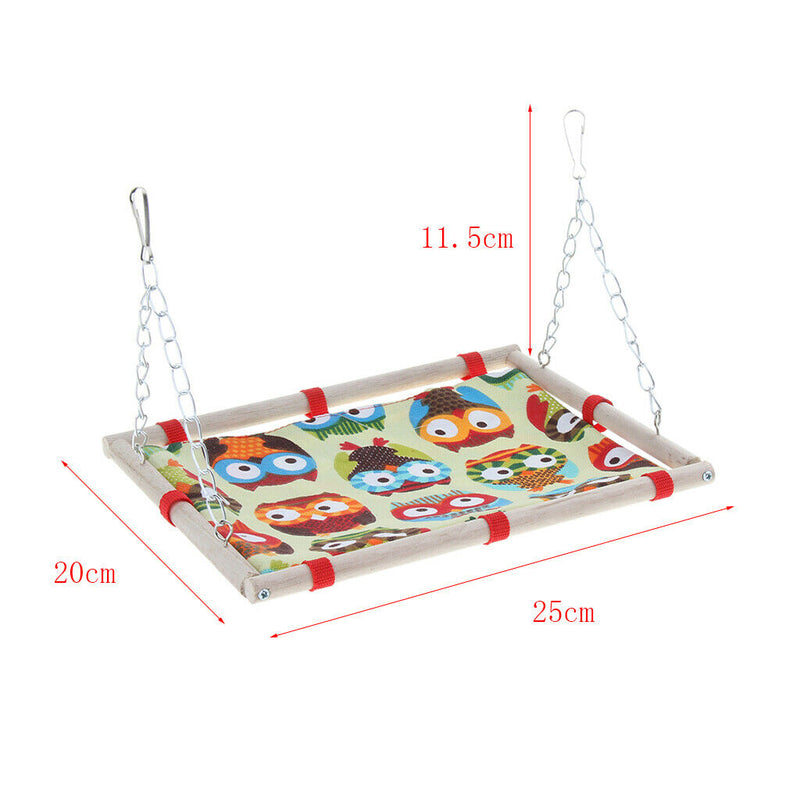Pet Cage Suspended Hammock with Hooks for Small Gerbil Rat Mouse Dwarf Hamster
