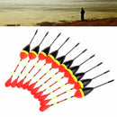 10pcs 1.2g Carp Fishing Floats Set Buoy Bobber Stick For Fish Tackle Vertical 8#